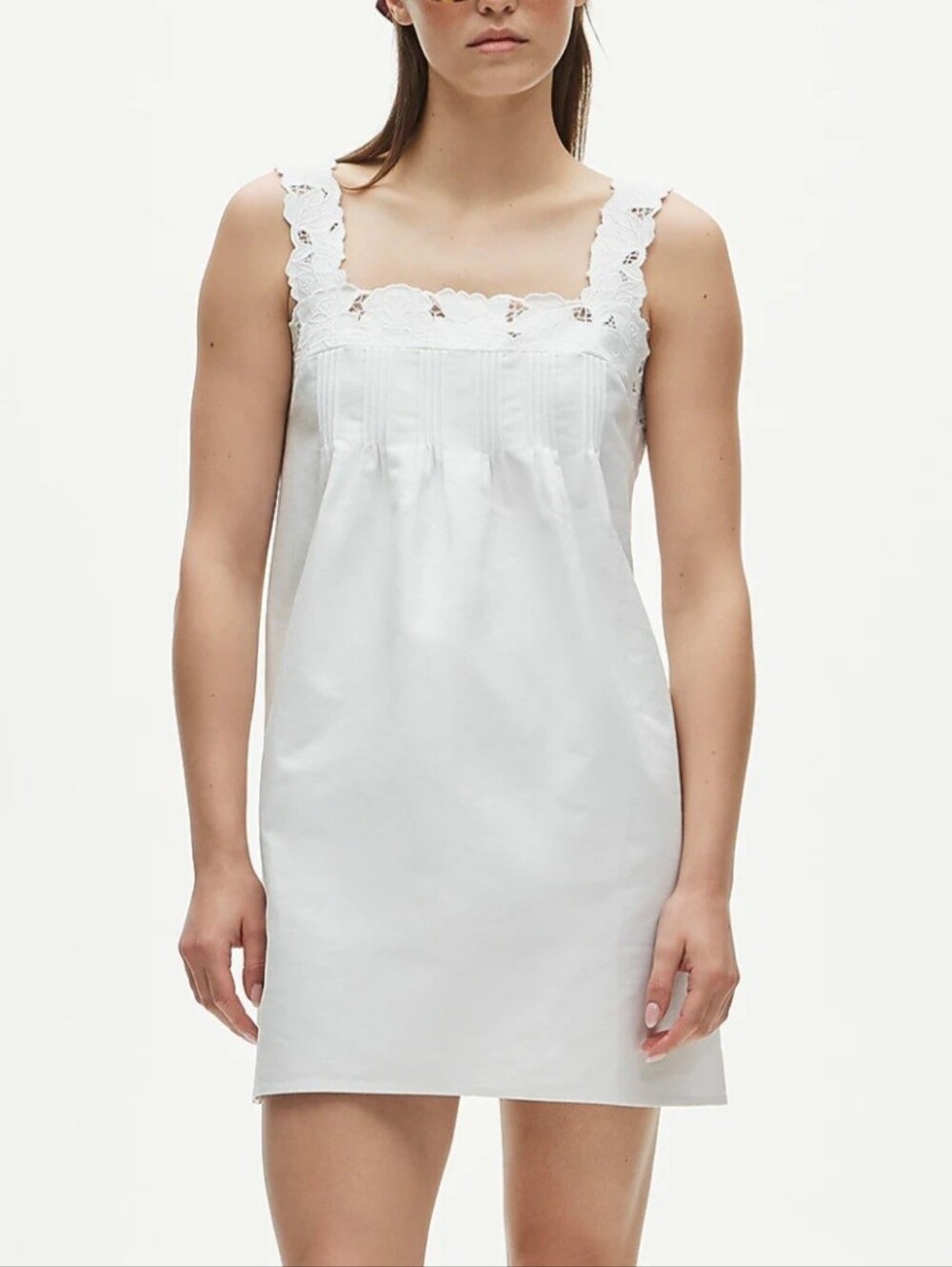 J.Crew Ondine Mini Dress In Double Cotton Poplin For Women | MSRP-$188